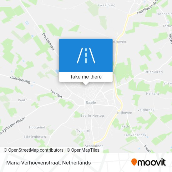Maria Verhoevenstraat map