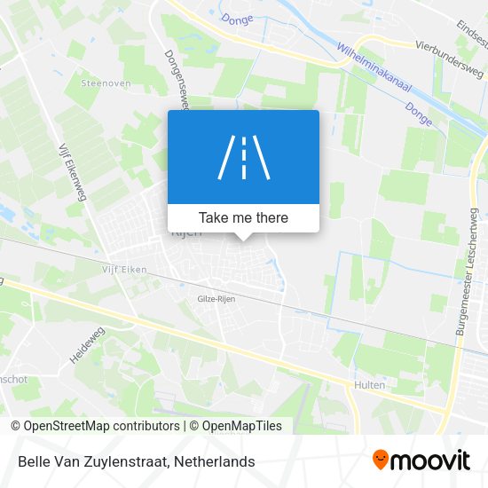 Belle Van Zuylenstraat map