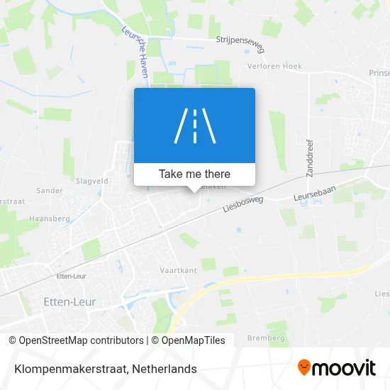 Klompenmakerstraat map