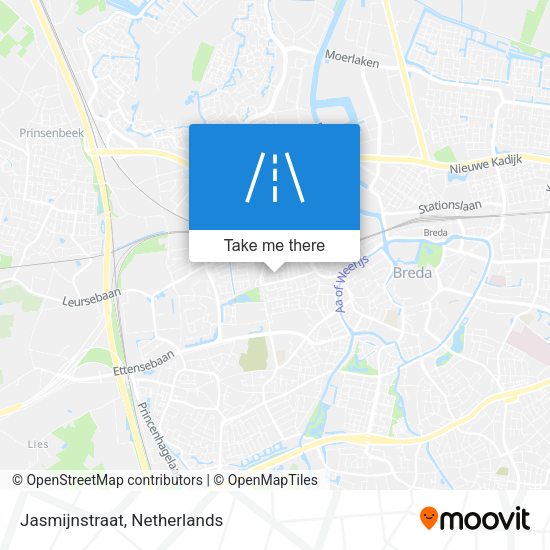 Jasmijnstraat map