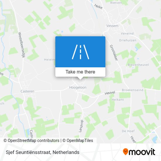 Sjef Seuntiënsstraat map