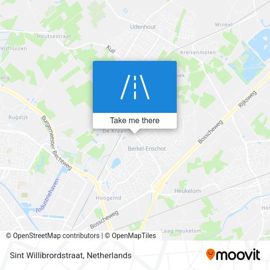 Sint Willibrordstraat map