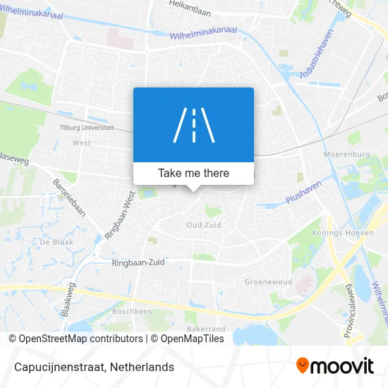 Capucijnenstraat Karte