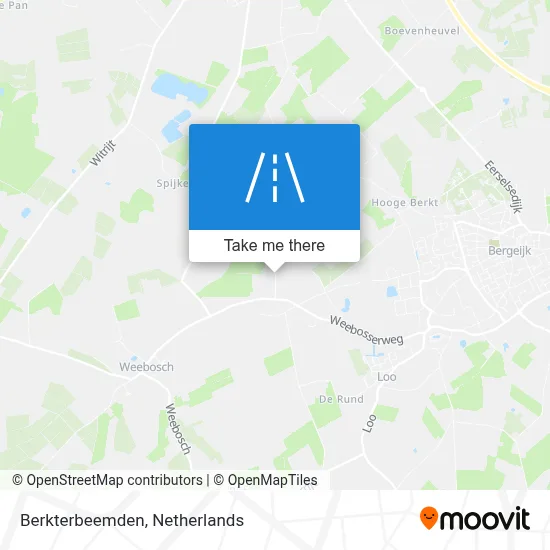 Berkterbeemden map