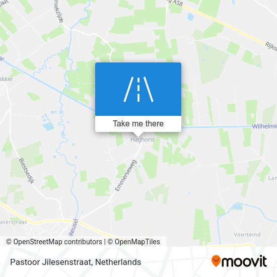 Pastoor Jilesenstraat map