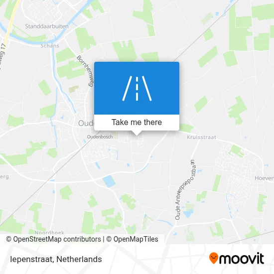 Iepenstraat map