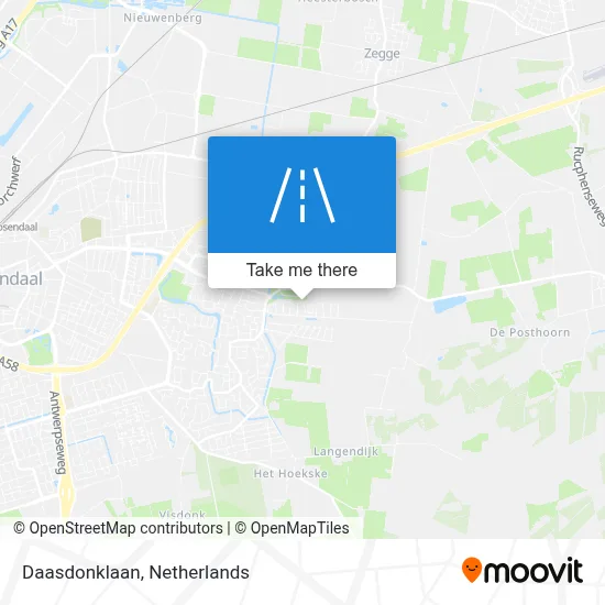 Daasdonklaan map