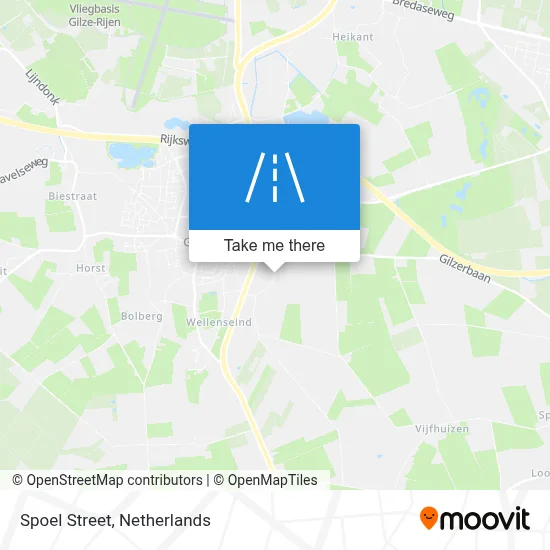 Spoelstraat map