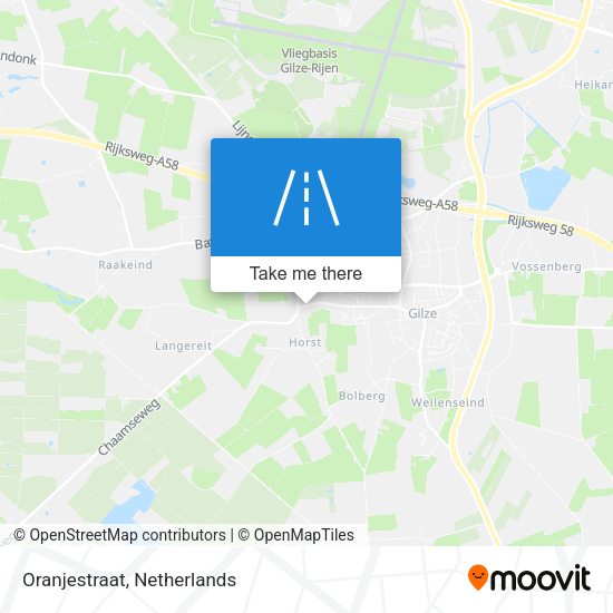 Oranjestraat map
