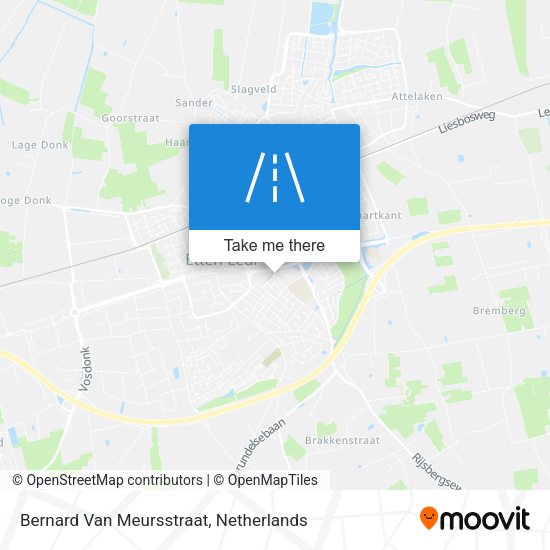 Bernard Van Meursstraat map