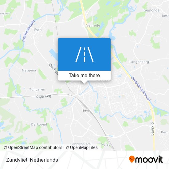 Zandvliet map