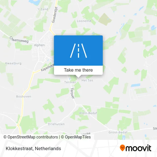 Klokkestraat map