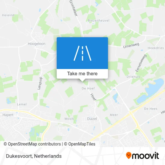 Dukesvoort Karte