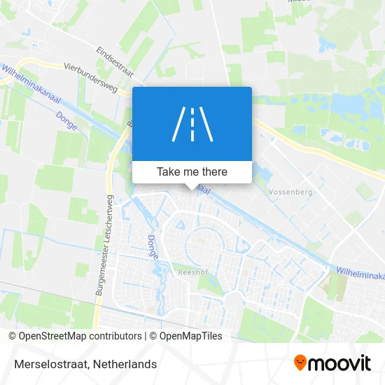 Merselostraat map