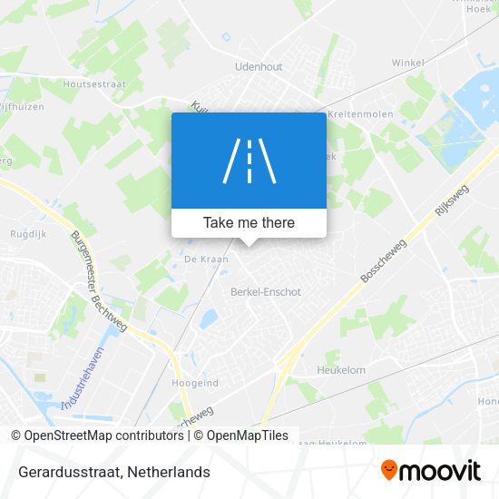 Gerardusstraat map