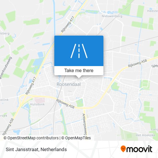 Sint Jansstraat map