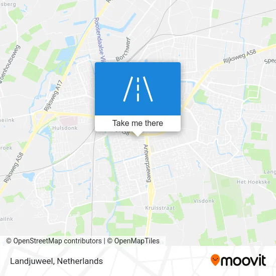 Landjuweel map