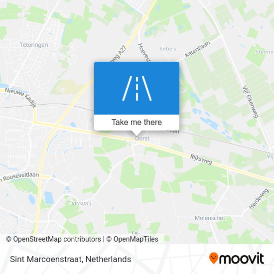 Sint Marcoenstraat map