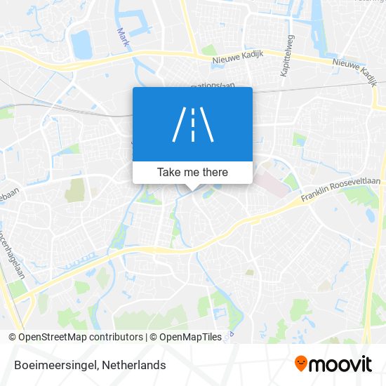 Boeimeersingel Karte