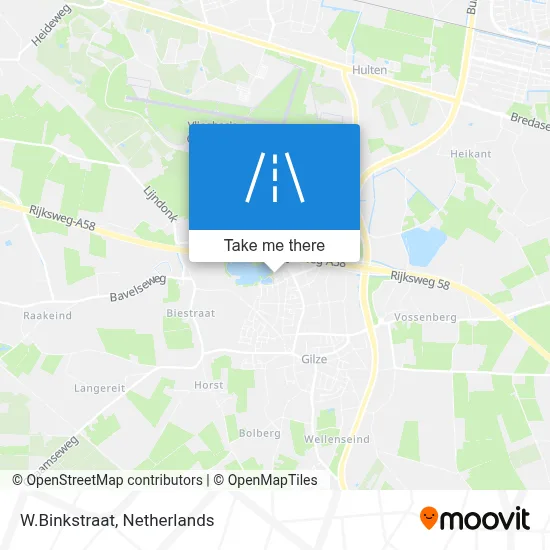 W.Binkstraat map