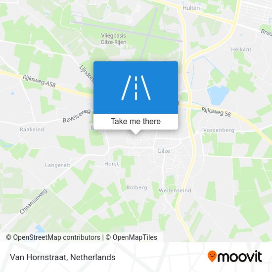 Van Hornstraat map