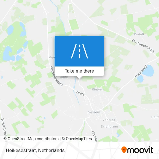 Heikesestraat map