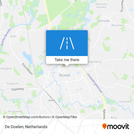 De Doelen map