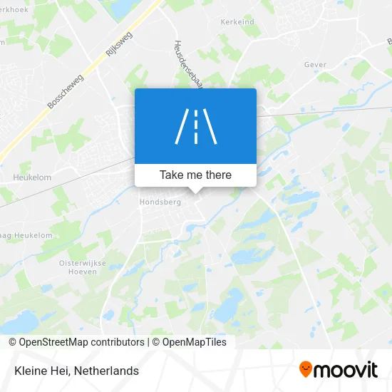 Kleine Hei map