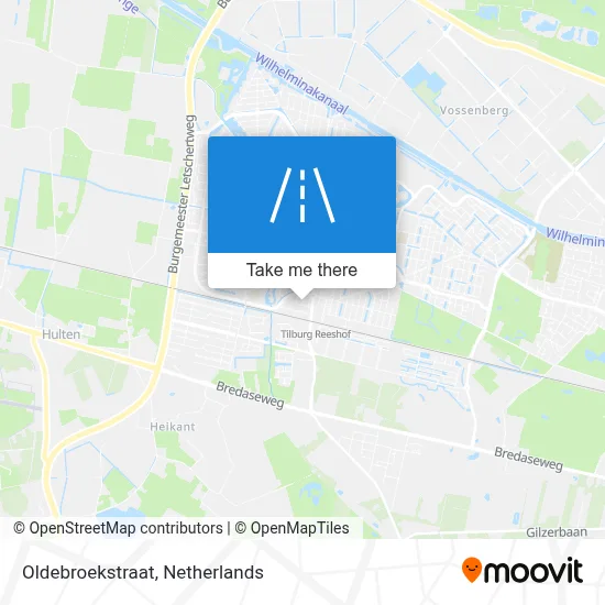 Oldebroekstraat map