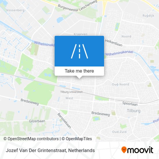 Jozef Van Der Grintenstraat map
