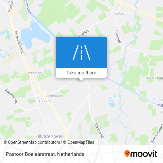Pastoor Boelaarstraat map