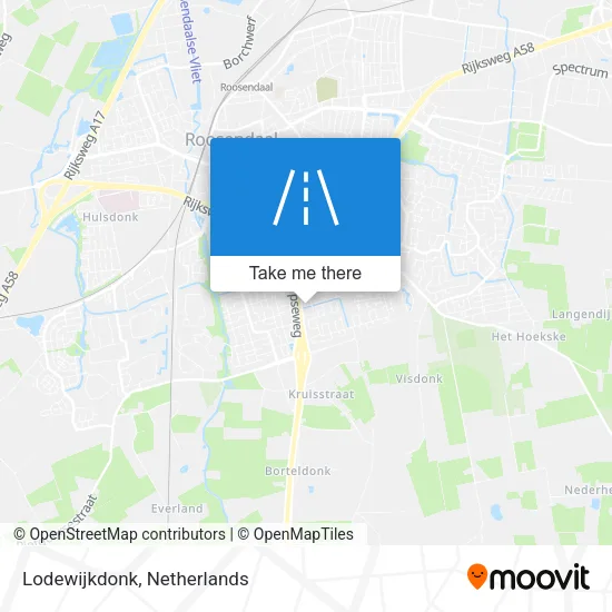 Lodewijkdonk map