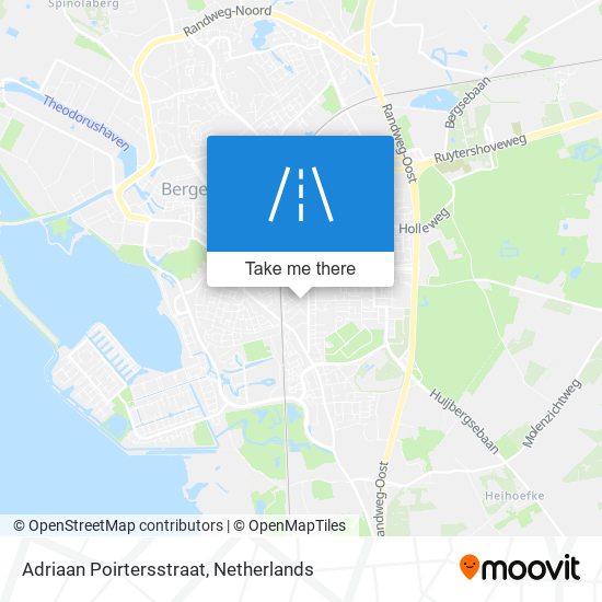 Adriaan Poirtersstraat Karte