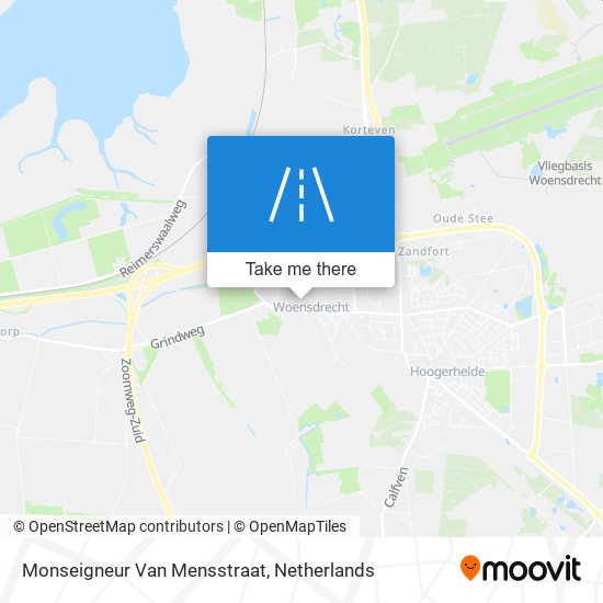 Monseigneur Van Mensstraat map