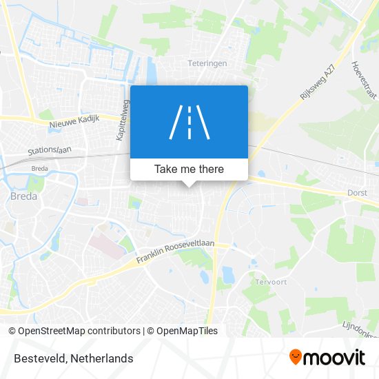 Besteveld map