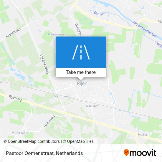 Pastoor Oomenstraat map
