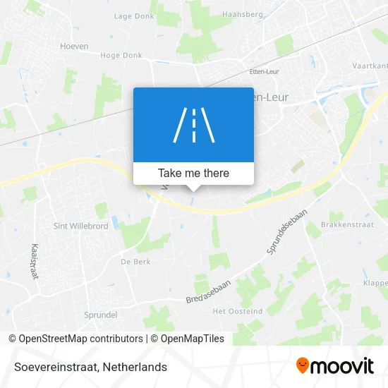 Soevereinstraat map