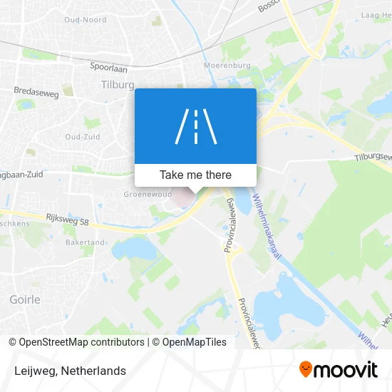 Leijweg map