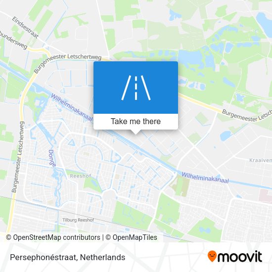 Persephonéstraat map