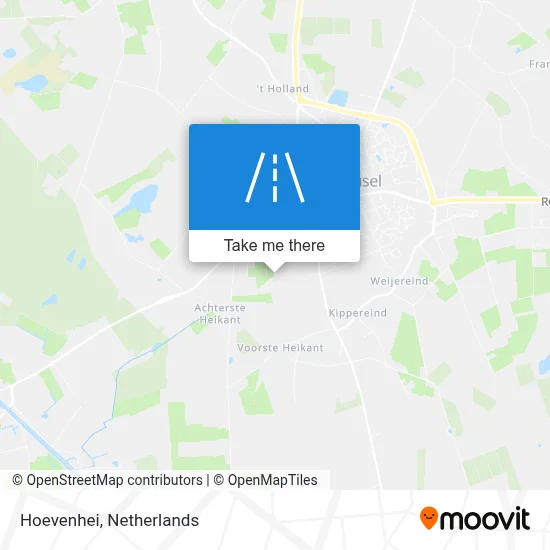 Hoevenhei map