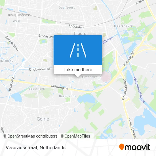 Vesuviusstraat map