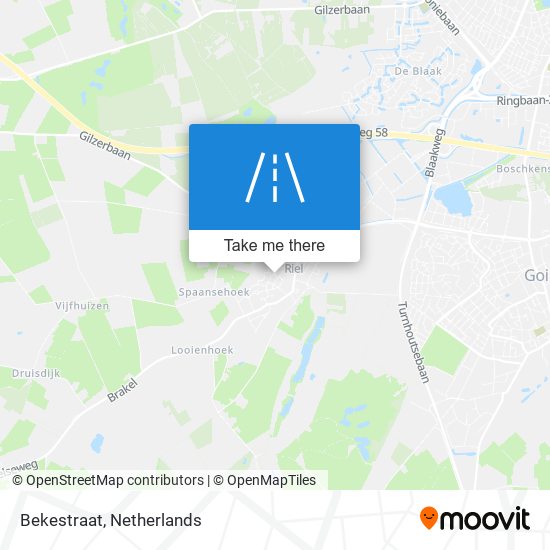 Bekestraat map