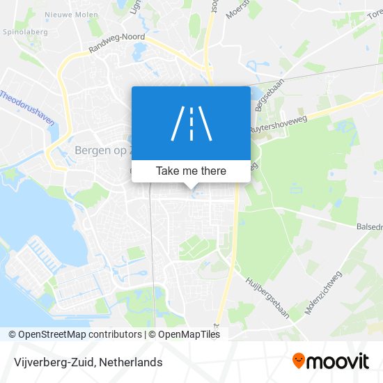 Vijverberg-Zuid map