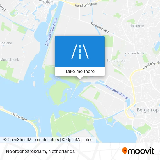 Noorder Strekdam map