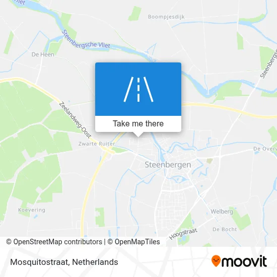 Mosquitostraat map
