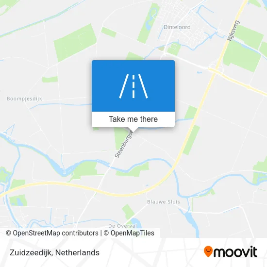 Zuidzeedijk map