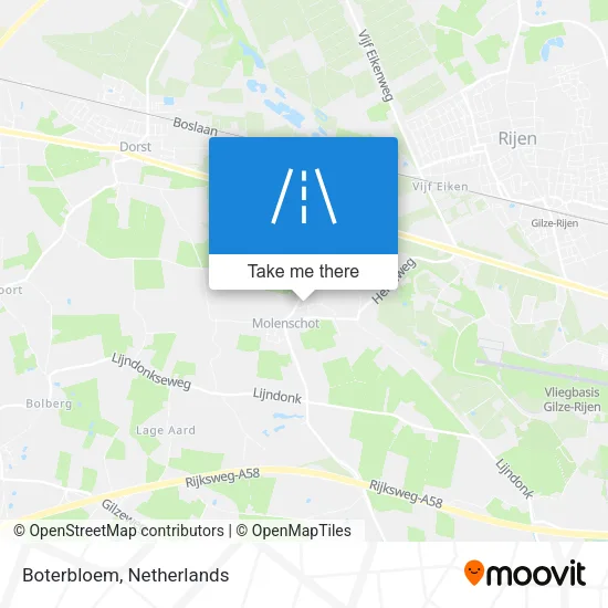 Boterbloem map
