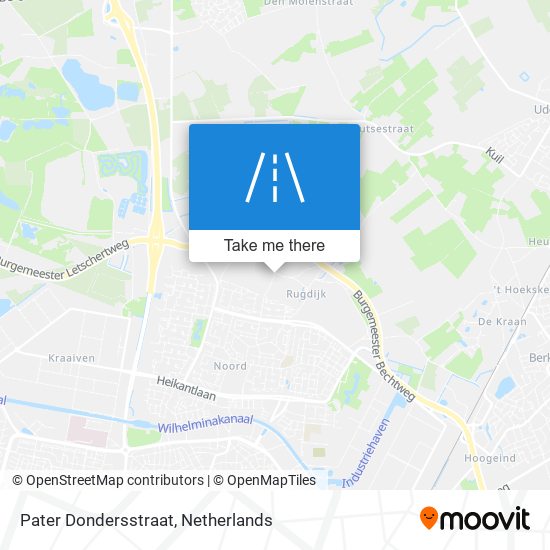 Pater Dondersstraat map