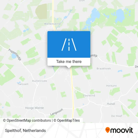 Spelthof map