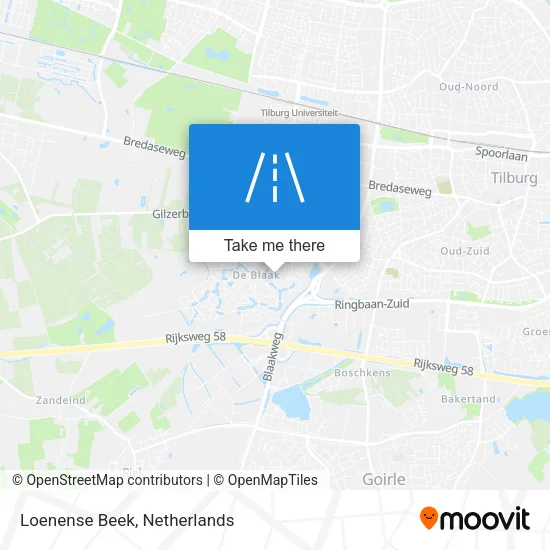 Loenense Beek map